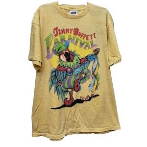 Jimmy Buffett Carnival 1998 T-Shirt Size XL Vintage 2 Sides